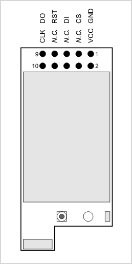 Схема распиновки GA1000