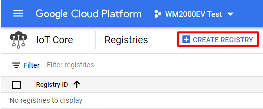 Снимок экрана сайта Google Cloud Platform.