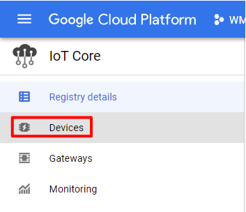 Снимок экрана сайта Google Cloud Platform.