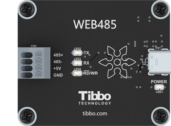 WEB485: конвертер интерфейсов WebUSB в RS485