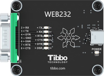 WEB232: конвертер интерфейсов WebUSB в RS232